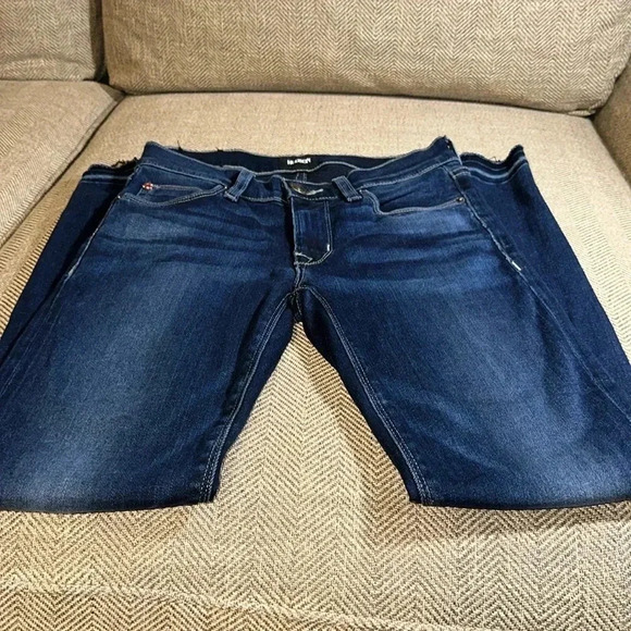 HUDSON KRISTA CROP SUPER SKINNY STYLE JEANS WCL407DED WOMENS SIZE 25 - Picture 1 of 6